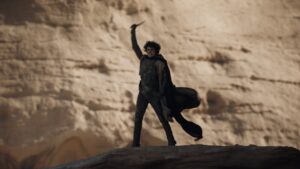 Timothée Chalamet in Dune Part Two